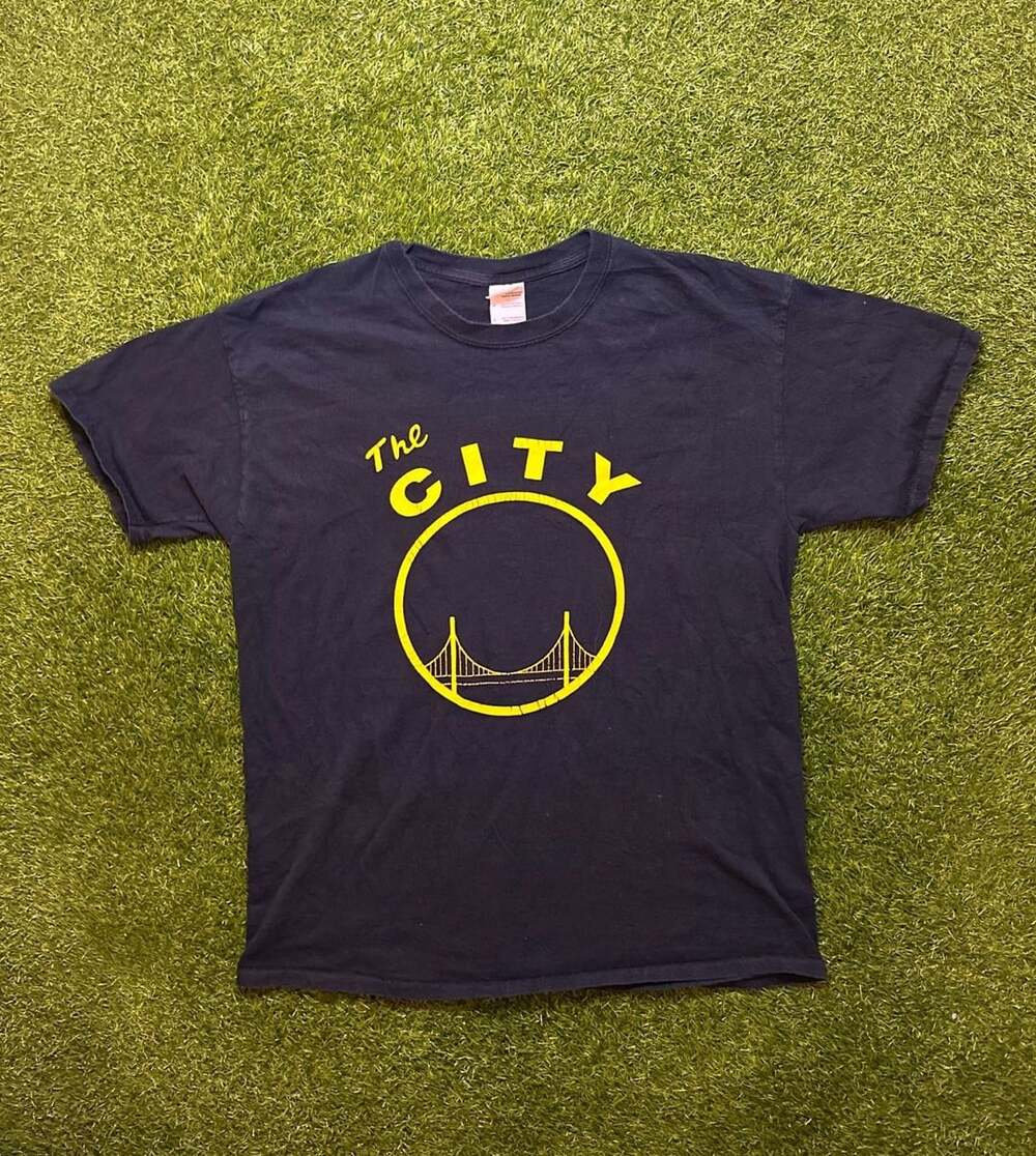 Golden State Warriors The City Graphic T-Shirt Black L